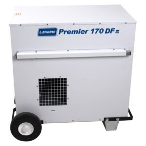 Premier 170 DF Dual Fuel Portable Generator on a white background